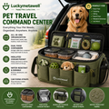 Luckymetawell™ Pet Travel Command Center
