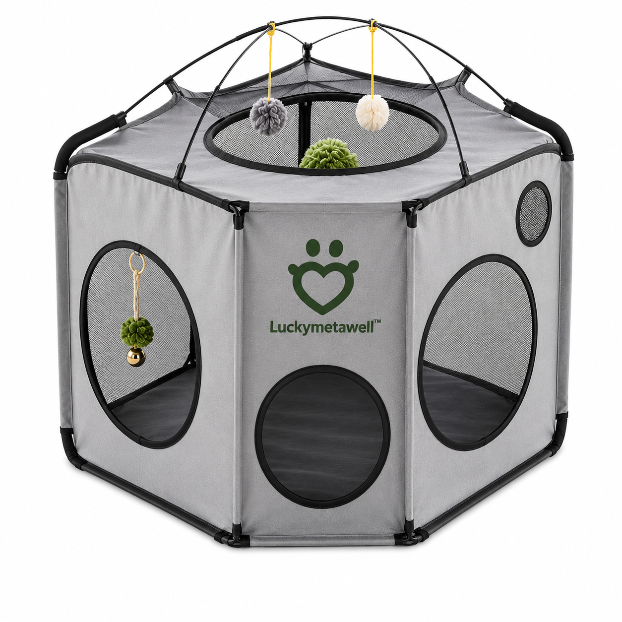 Luckymetawell™ Foldable Pet Activity Play Cube